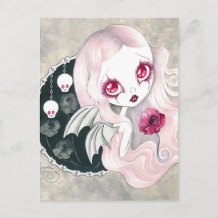 Vampir-Mädchen: "Arabella" Postkarte