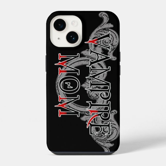 Vampir-Mutter iPhone 14 Hülle (Rückseite)