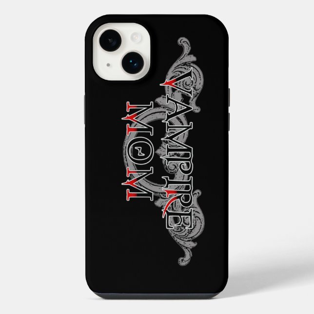 Vampir-Mutter iPhone Hülle (Rückseite)