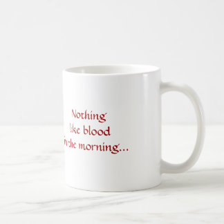 Vampir, nichts mögen Blut morgens… Kaffeetasse