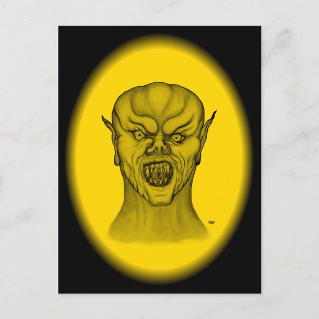Vampir Postkarte (Vorderseite)