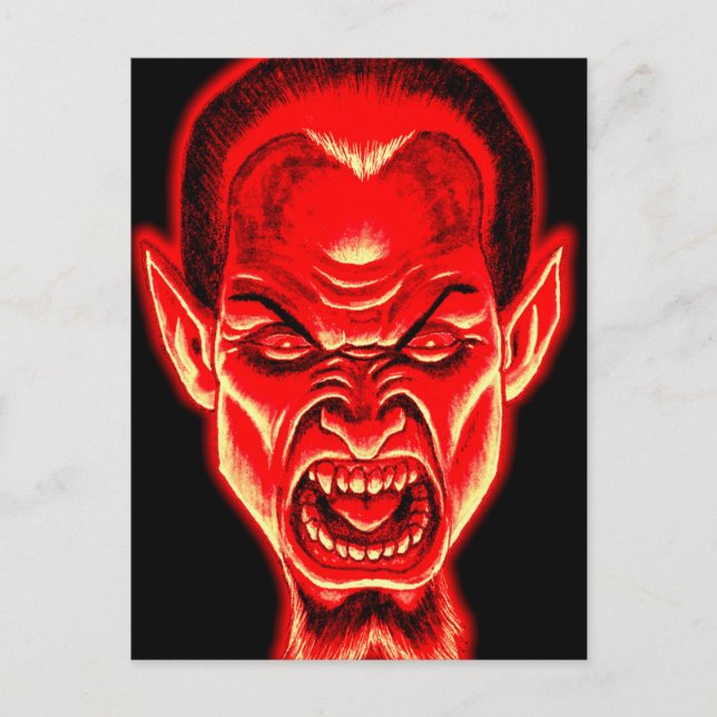 Vampir Postkarte (Vorderseite)