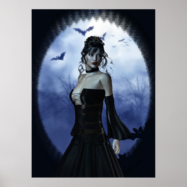 Vampir-Princess-Poster Poster (Vorne)
