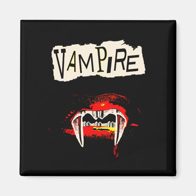 Vampir Punk Magnet (Vorne)