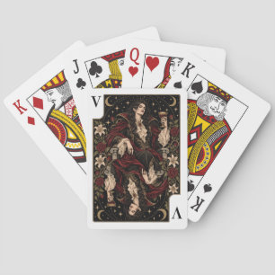 Vampir, Sternenlicht-Tarot-Kunst Spielkarten