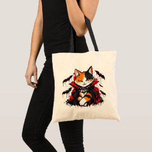 Vampir-Trickatze Halloween Tragetasche
