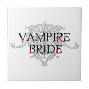 Vampirbraut-Kachel Fliese