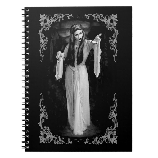 Vampirbraut - Notizbuch Notizblock (Vorderseite)