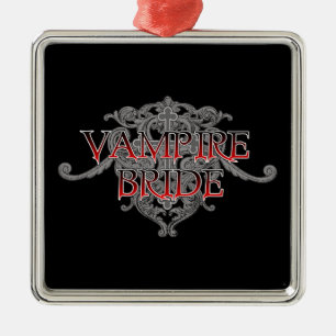 Vampirbraut Silbernes Ornament
