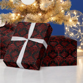 Vampire Amour Muster Geschenkpapier
