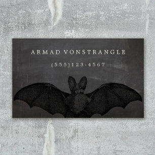 Vampire Bat Calling Card Telefonnummerkarte
