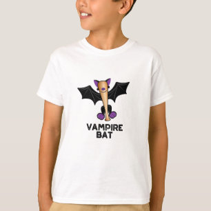 Vampire Bat Funny Baseball Pub T-Shirt