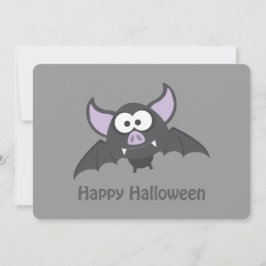 Vampire Bat Halloween-Party Einladung