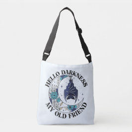 Vampire Bat Quarter Moon Crossbody Bag Tragetaschen Mit Langen Trägern