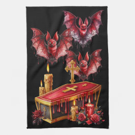 Vampire Bats Geschirrtuch