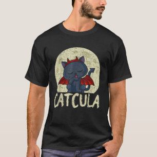Vampire Beängstigende Katze Kostüm für Girls - The T-Shirt
