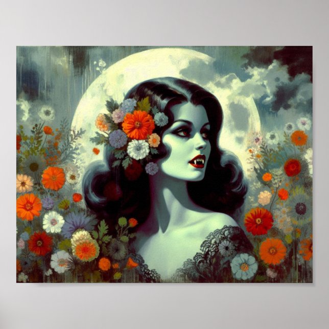 Vampire Blooms Poster (Vorne)