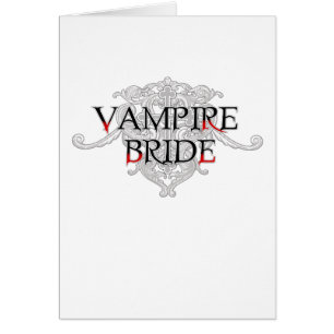 Vampire Bride Card