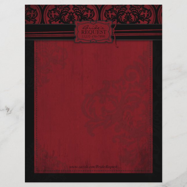 Vampire Bride Letter Head (Vorderseite)