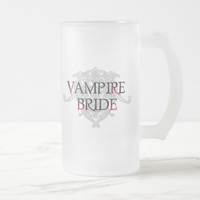 Vampire Bride Mattglas Bierglas (Rechts)