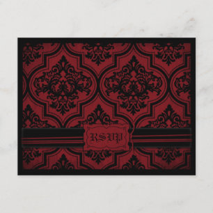 Vampire Bride RSVP Card D Karte