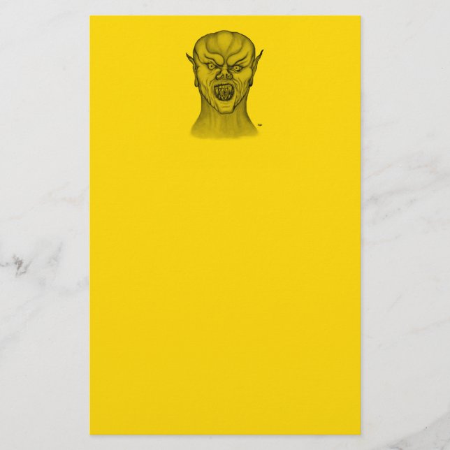 Vampire Briefpapier (Vorderseite)