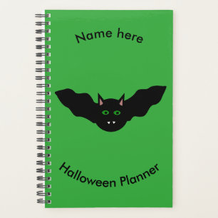 Vampire Cat Faced Bat Halloween Custom Planer