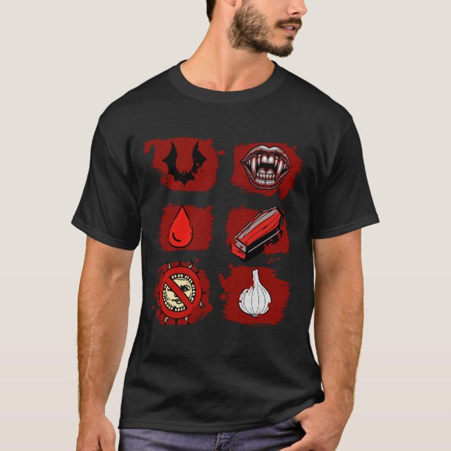 Vampire Clues T-Shirt (Vorderseite)