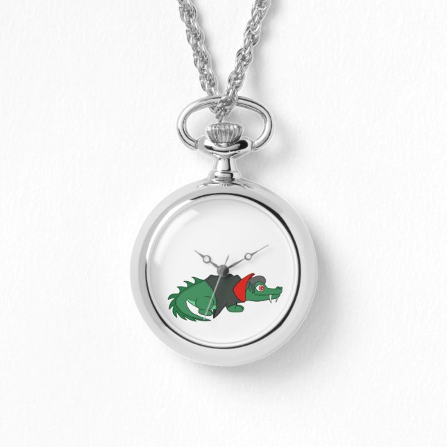 Vampire Crocodile Armbanduhr (Vorderseite)
