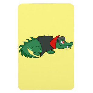 Vampire Crocodile Magnet