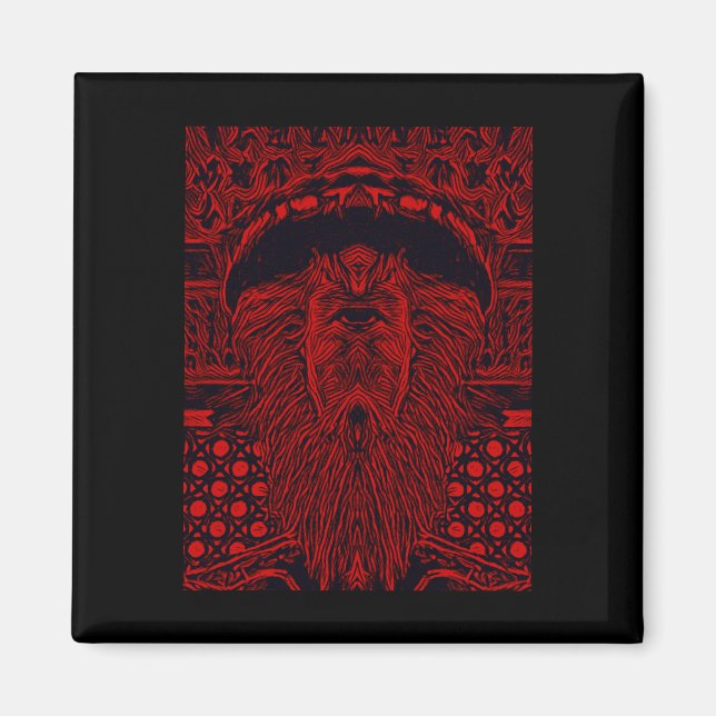 Vampire Cyclops Red Version Magnet (Vorne)