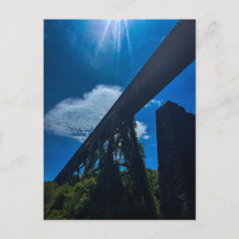 Vampire Diaries Eisenbahnbrücke Covington Georgia Postkarte