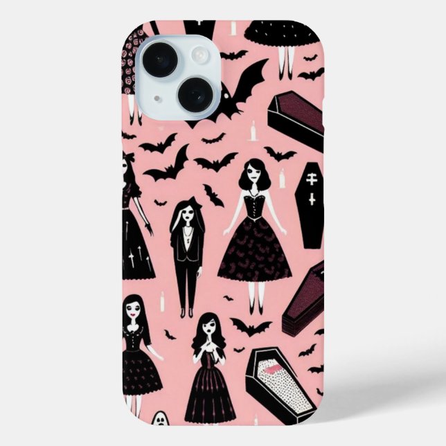 Vampire Dolls Case-Mate iPhone Hülle (Rückseite)