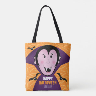 Vampire Dracula Bats Kinder Niedlich glückliches H Tasche