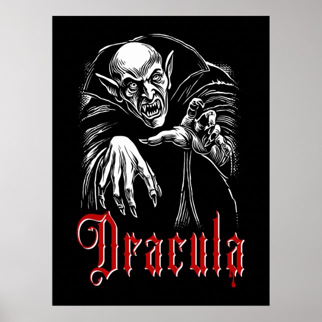 Vampire Dracula Poster (Vorne)