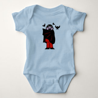 Vampire Fang-Tastisch | Schwarze Version Baby Strampler