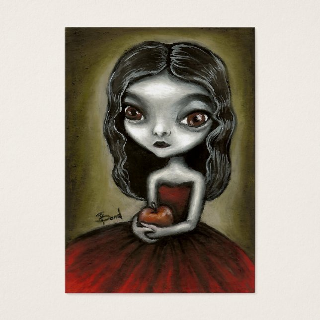 Vampire fille ACEO imprime (Devant)