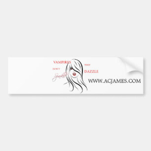 Vampire funkeln nicht, sie blenden autoaufkleber