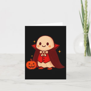 Vampire Ghost Shirt Niedlich Dracula Halloween Pum Karte
