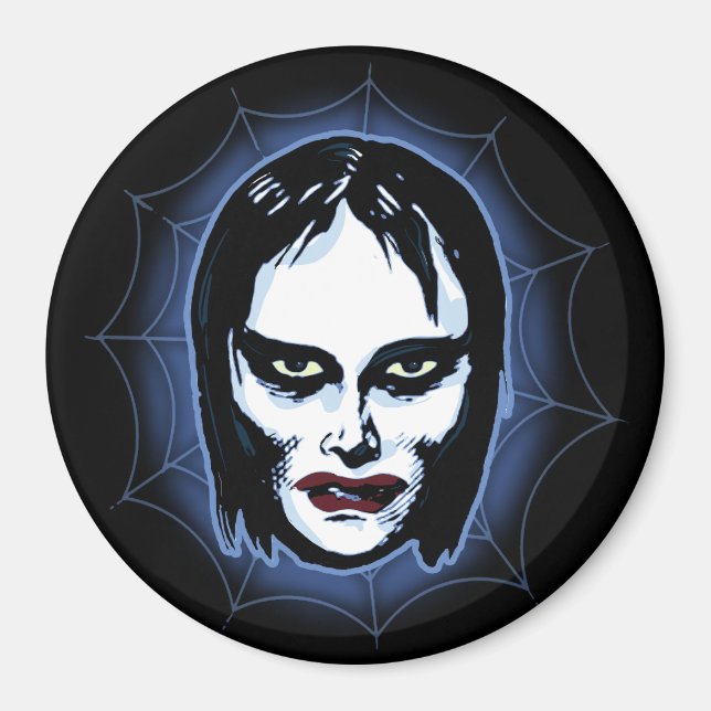 Vampire Girl (Horror) Magnet (Vorne)