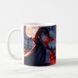Vampire Girl Tasse - Anime Halloween Coffee Tasse