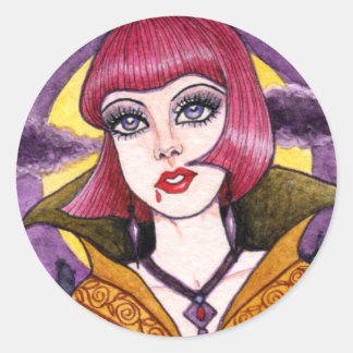Vampire Gothic Sticker von Ann Howard