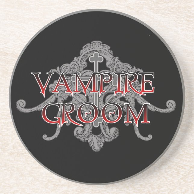 Vampire Groom Untersetzer (Vorne)