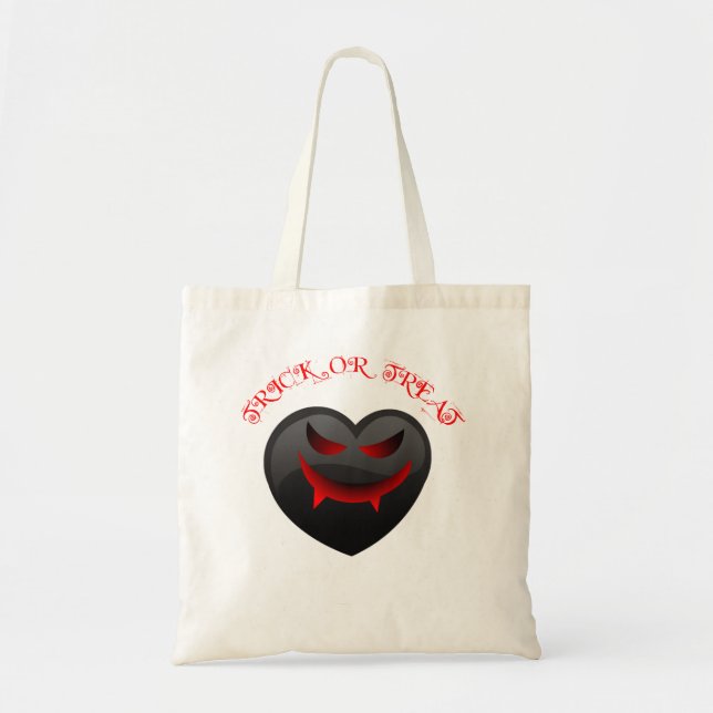 Vampire Heart - Kids Halloween Bag Tragetasche (Vorne)
