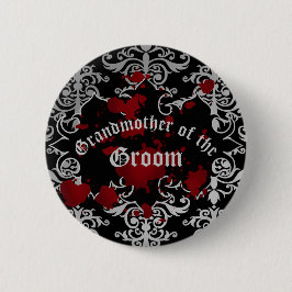 Vampire Hochzeit Großmutter der Braut oder des Brä Button