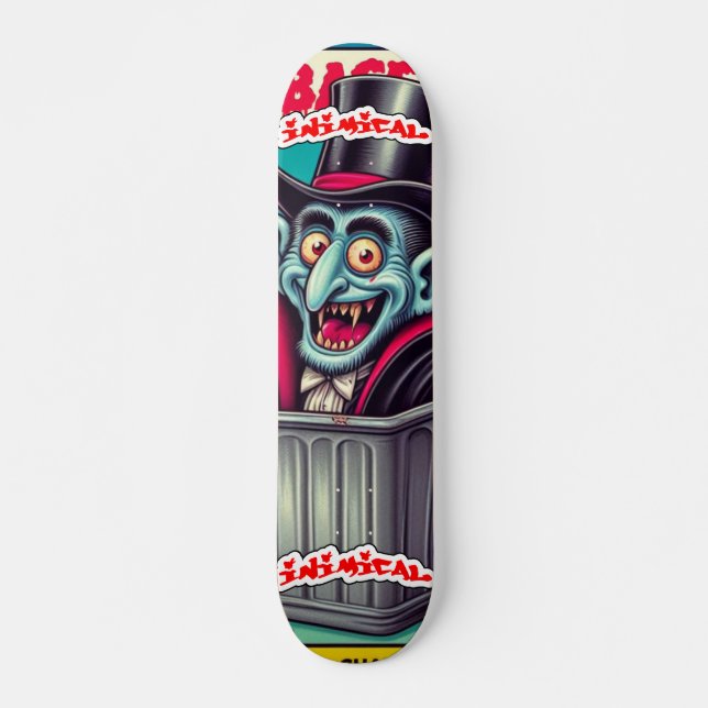 Vampire inimical Energy Skateboard (Vorne)