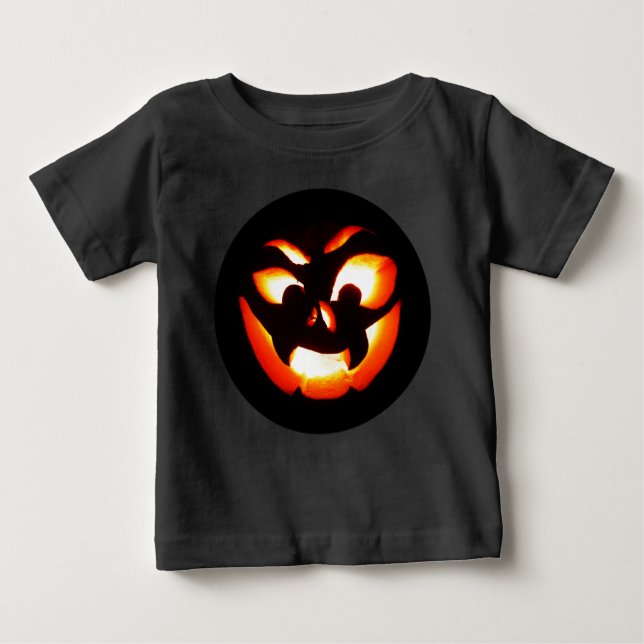 Vampire Jack-O-Lantern Baby T-shirt (Vorderseite)