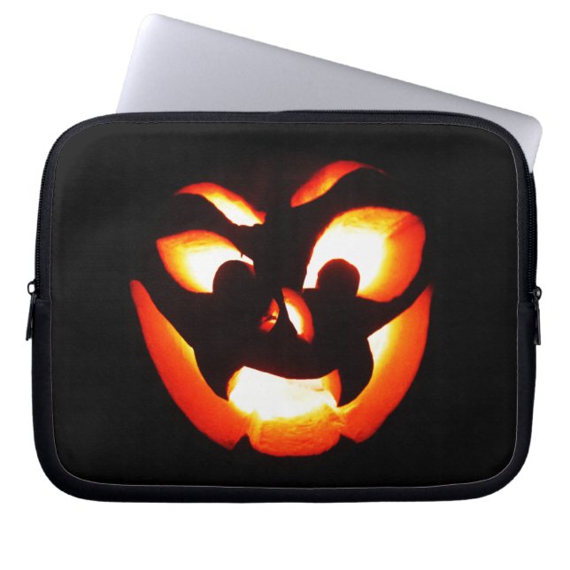 Vampire Jack-O-Lantern Laptopschutzhülle (Vorderseite)