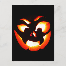 Vampire Jack-O-Lantern Postkarte