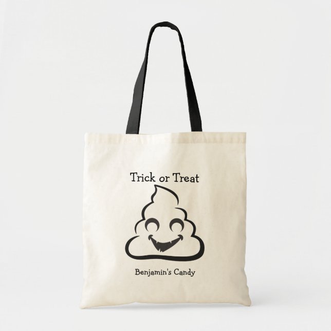 Vampire kacken Leckerei-Taschen Halloweens Emoji Tragetasche (Vorne)